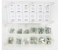 350-pc Stainless Steel Washer Assortment Steel Lock Washer Assorted Set